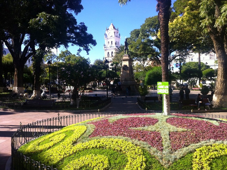 plaza 25 de may sucre bolivia