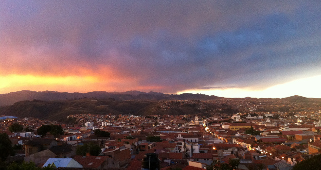 The Population of Sucre, Bolivia