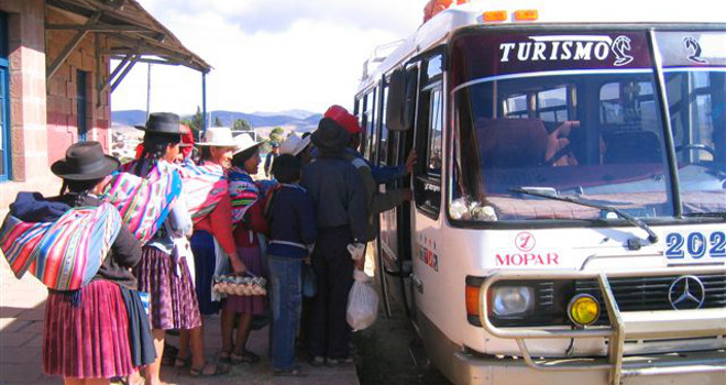 Traveling Between Potosi and Sucre