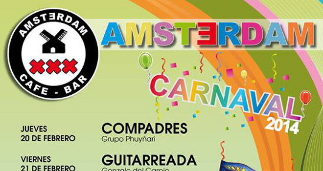 Carnaval at Cafe Amsterdam