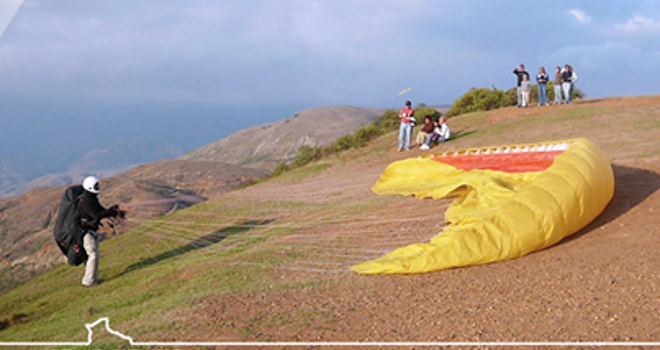 Paragliding with Joy Ride Tours
