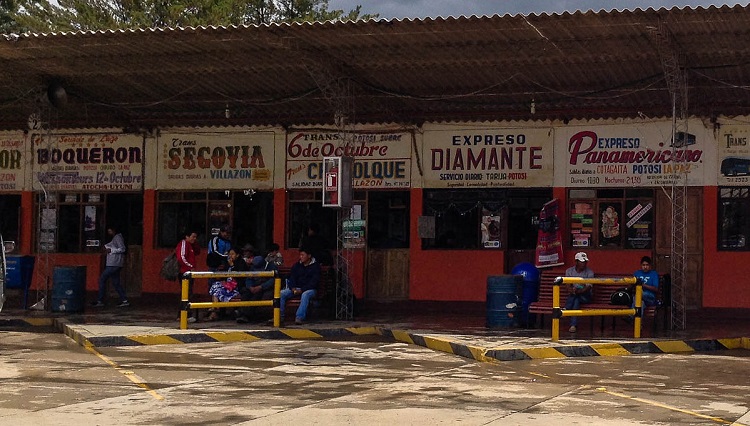 bus from oruro to sucre bolivia