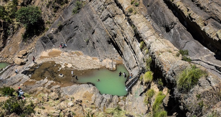 Las Siete Cascadas (The Seven Waterfalls)