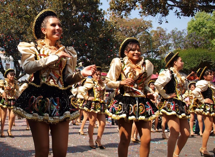 Virgen de Guadalupe Festival sucre bolivia