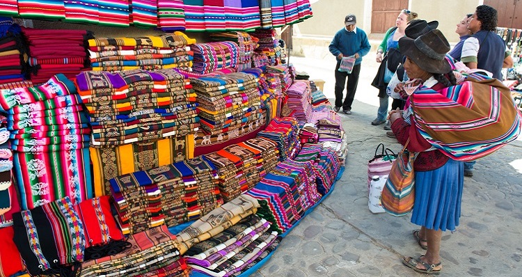 The Colourful Market Town Of Tarabuco
